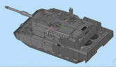 3d Printed 1/35/72 German Leopard 2 SG Main Battle Tank Kit